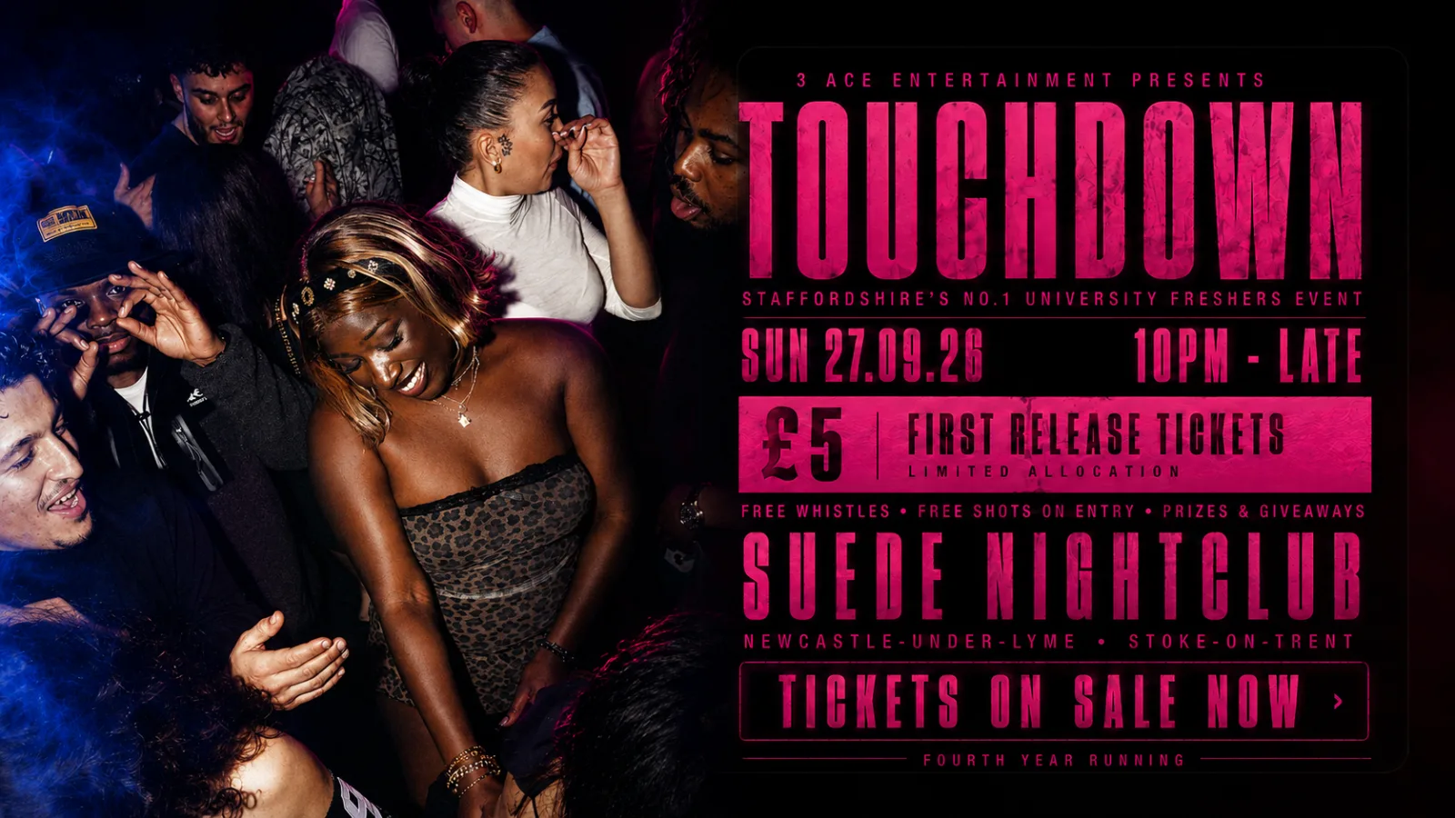 Touchdown 5.0 at Suede