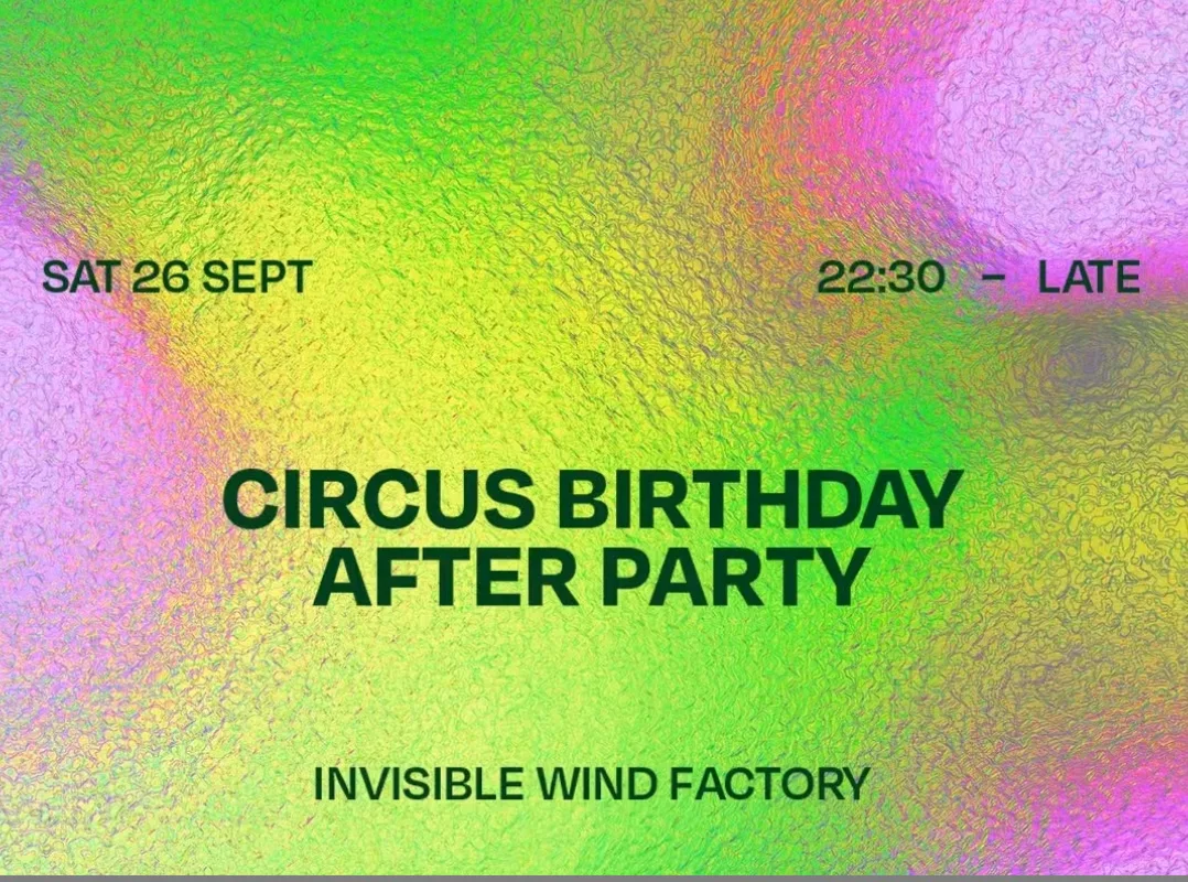 Circus Birthday After Party