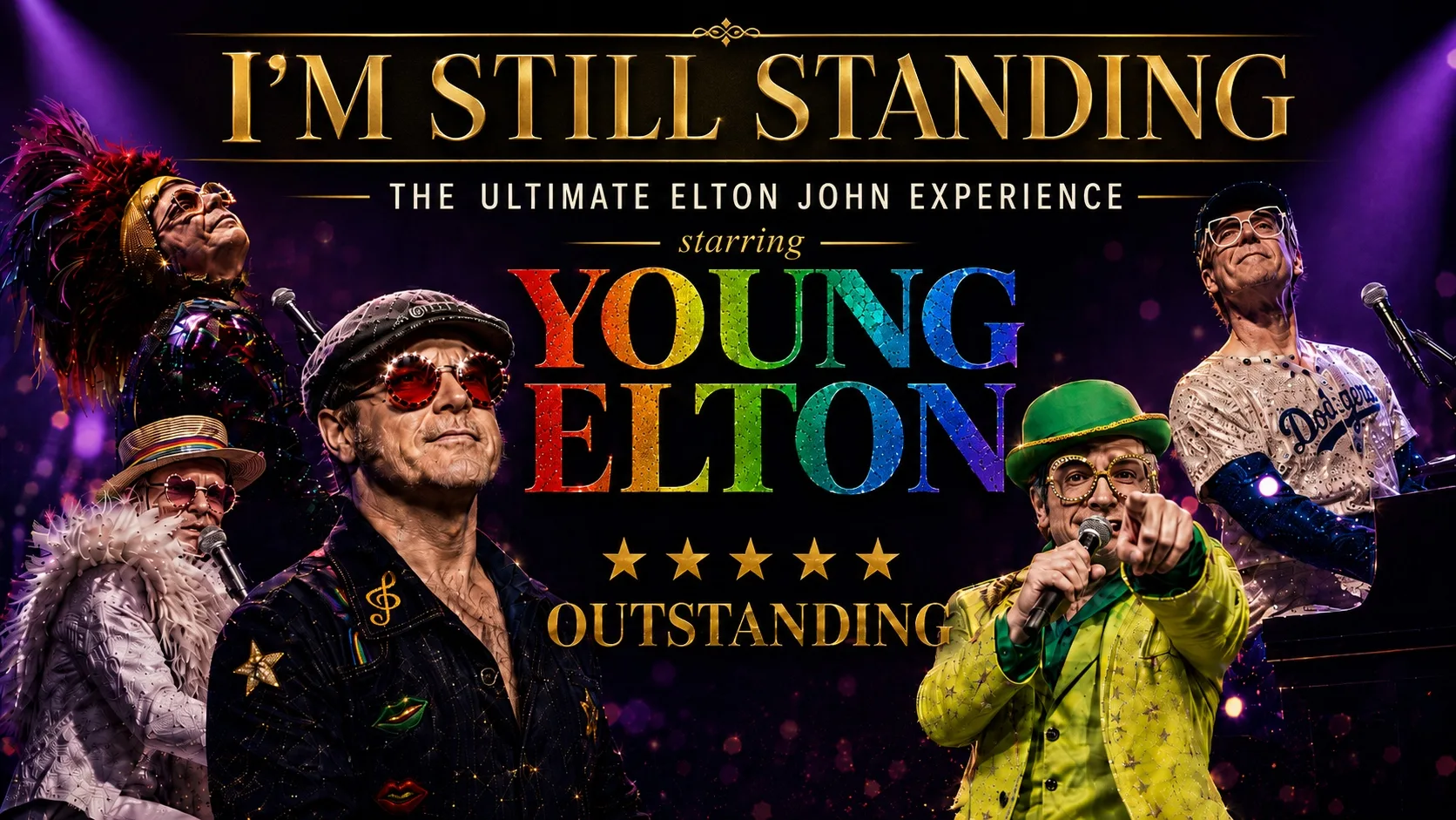 🎹 I’M STILL STANDING! 🚀 – the ultimate Elton John experience starring Young Elton at The Buttermarket