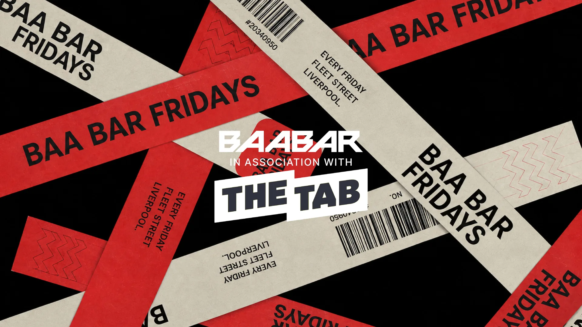 Baa Bar Presents – TAB FRIDAYS – 25th September at Baa Bar Liverpool