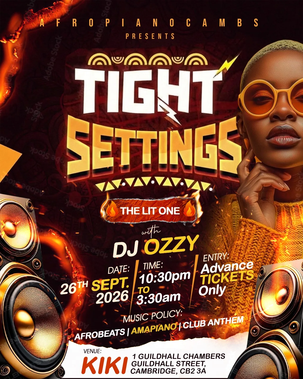 * TIGHT SETTINGS* at KIKI
