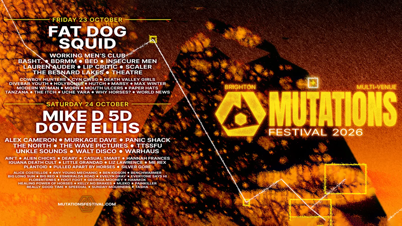 Mutations Festival 2026 – Saturday