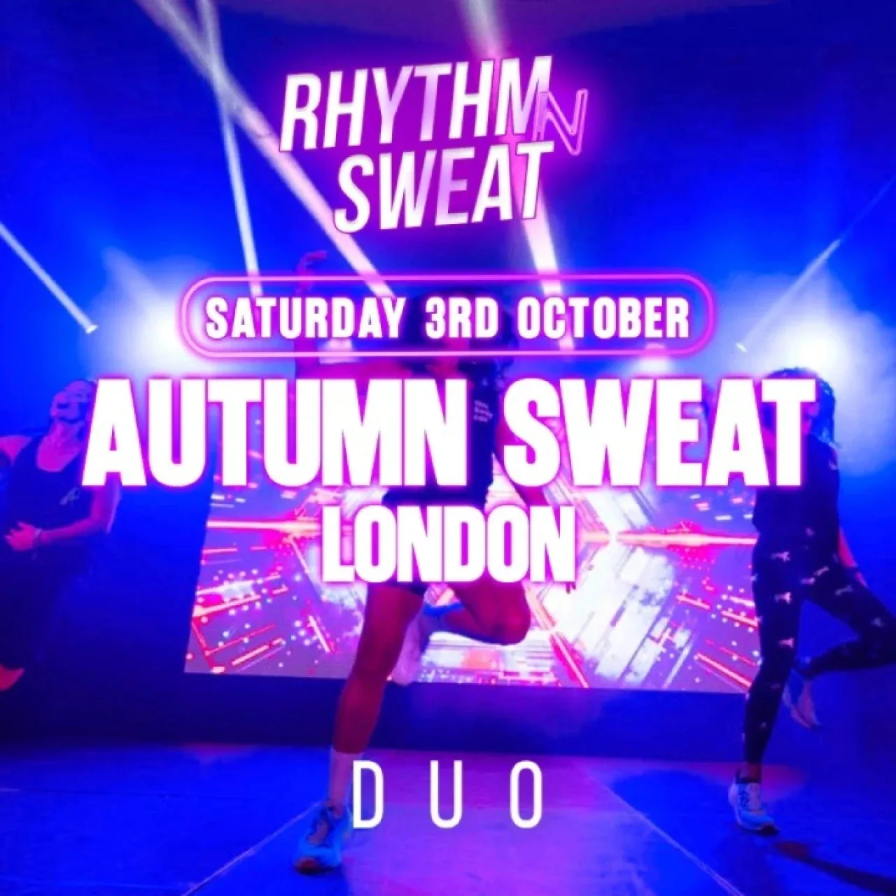 Rhythm N Sweat newest social wellness experience Sat 3rd October at Duo
