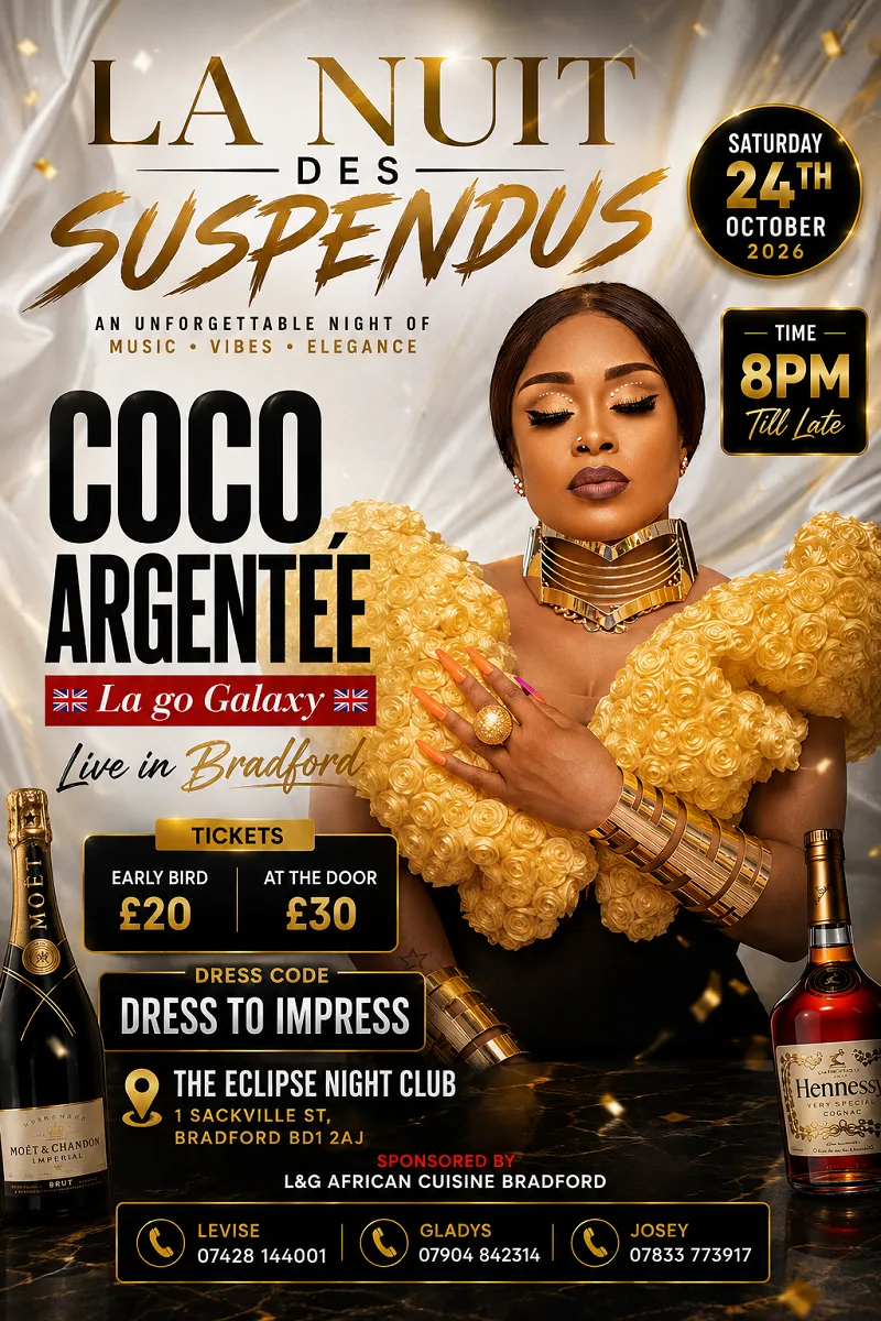 coco argentee in Bradford at Eclipse Night club