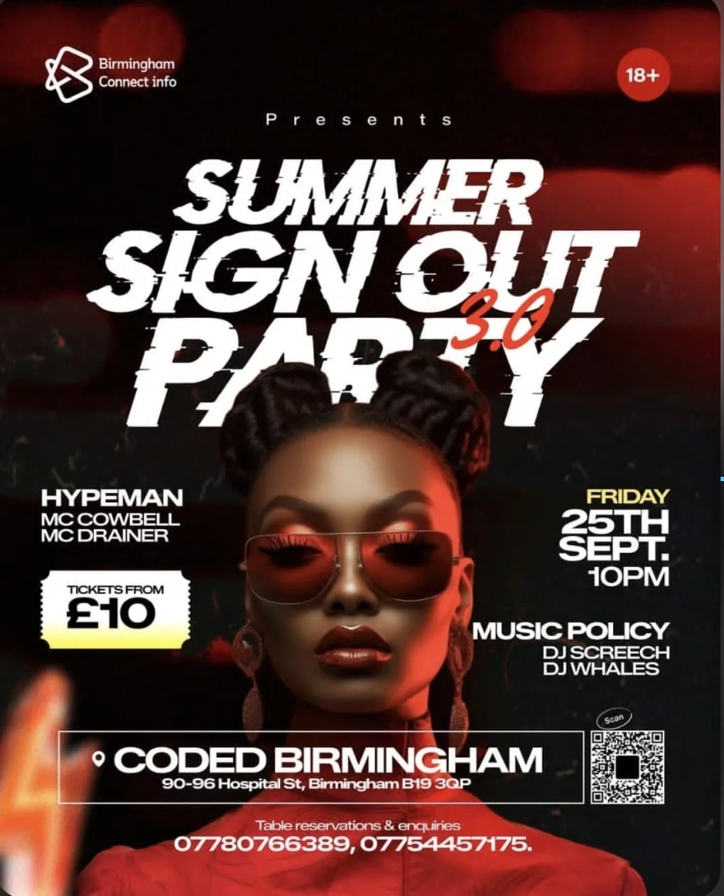 Summer Sign out Party at Coded Birmingham
