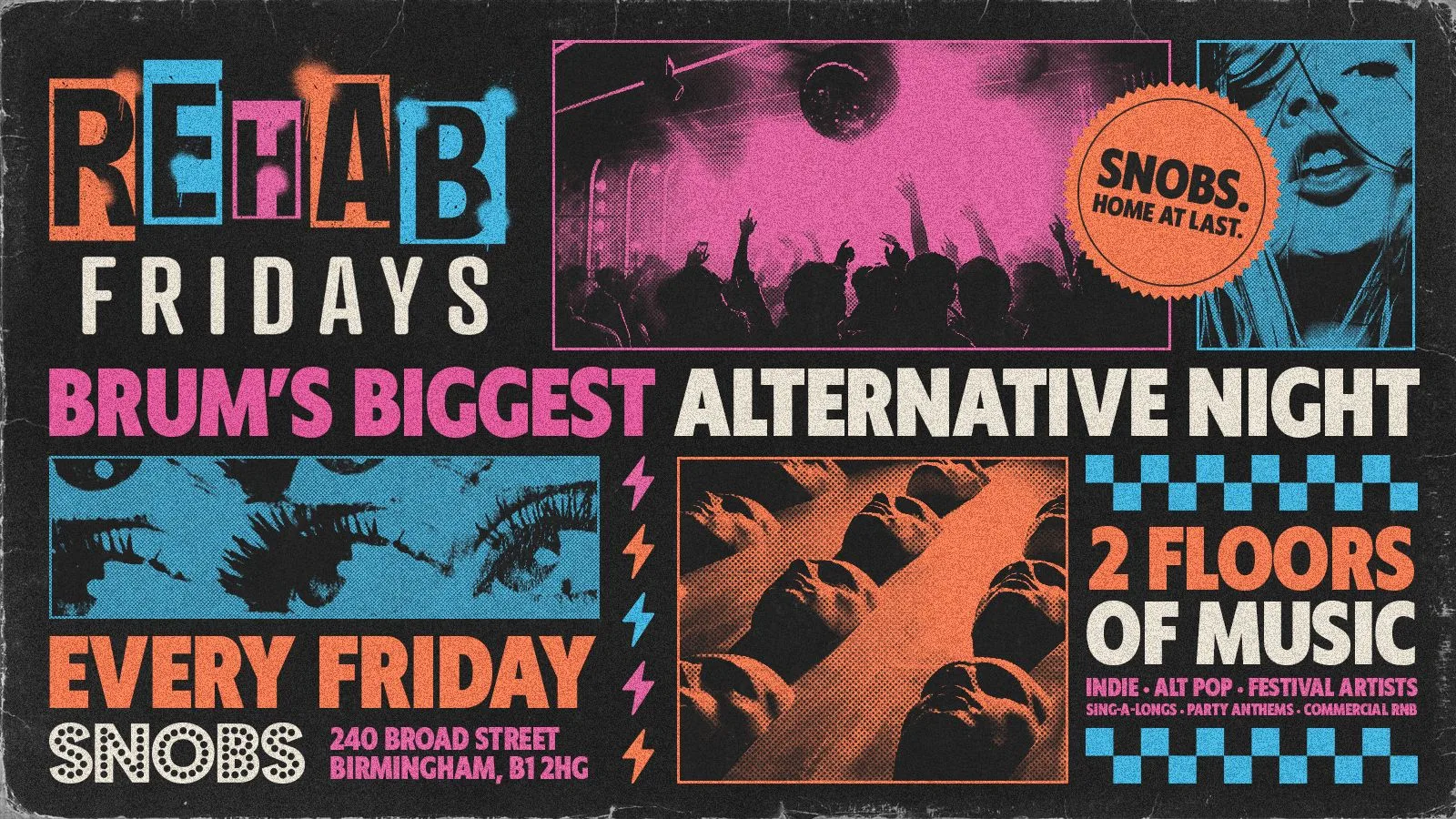 Rehab Friday @ Snobs [240] : 9th Oct