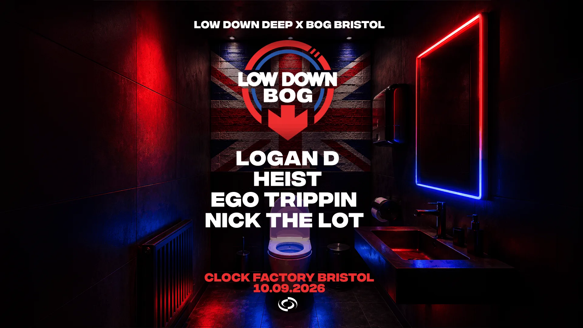 BOG x Low Down Deep Present: Low Down BOG at Clock Factory