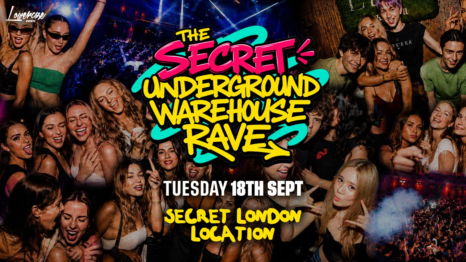 THE SECRET UNDERGROUND WAREHOUSE RAVE 👀 - LONDON FRESHERS WEEK 2026 [WEEK 1]
