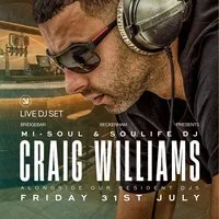 DJ Craig Williams at Bridgebar at Bridgebar Beckenham