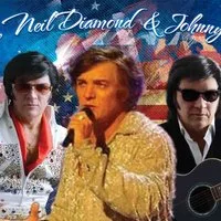 Elvis Neil Diamond & Johnny Cash - Witham at Witham Town Football Club