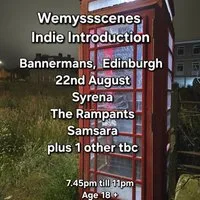 The Indie Introduction. at Bannermans