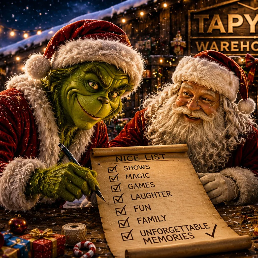 Christmas Family Festival Newcastle | Santa, Grinch & Snow