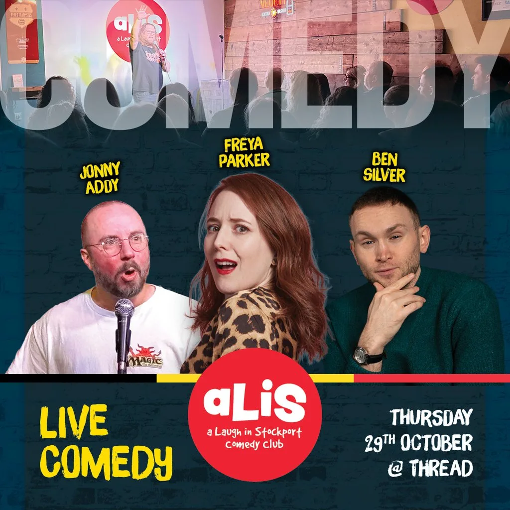 A Laugh In Stockport Comedy Club - October at Thread Stockport