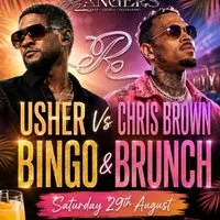 Usher Vs Chris Brown Bingo Brunch at Ranger's Bar Lounge And Restaurant