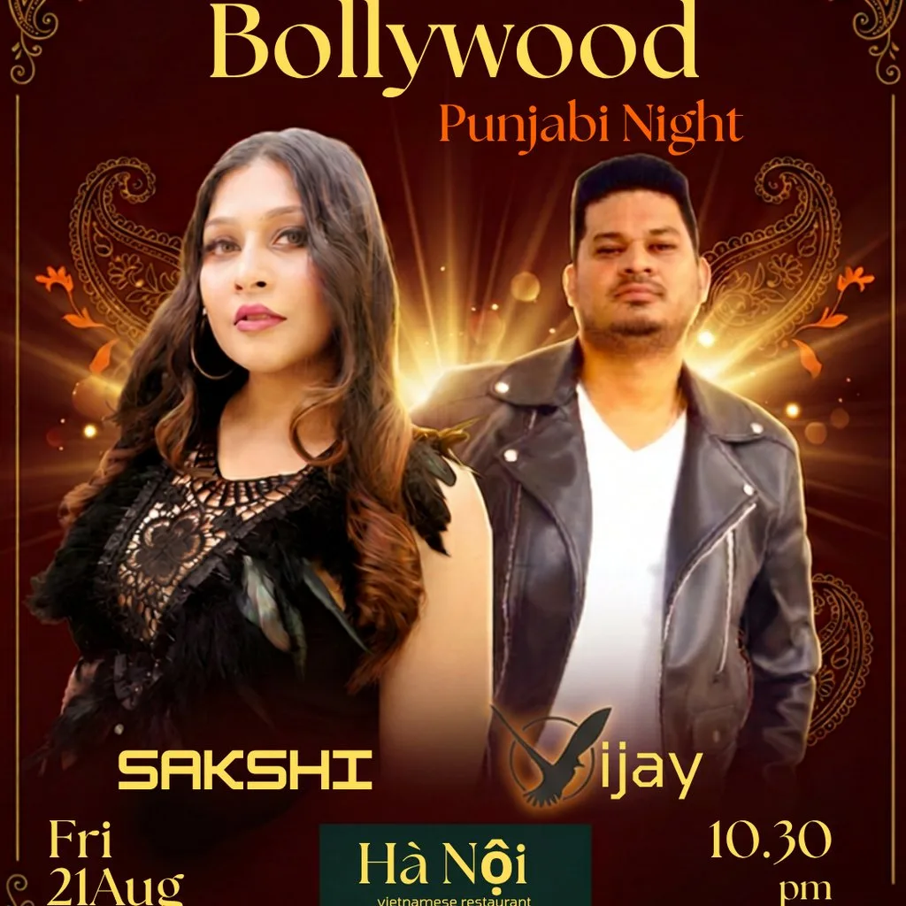 Bollywood Punjabi Night ft DJ Sakshi & Dj Viajy at Hanoi