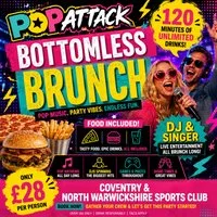 POP Attack - Bottomless Brunch at Coventry And North Warwickshire Cricket Club