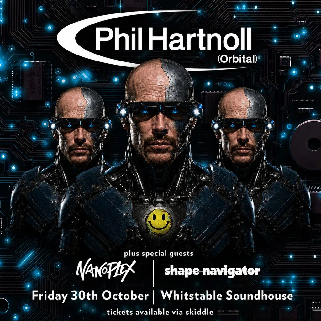 Phil Hartnoll (Orbital) LIVE in Whitstable at The Whitstable Soundhouse