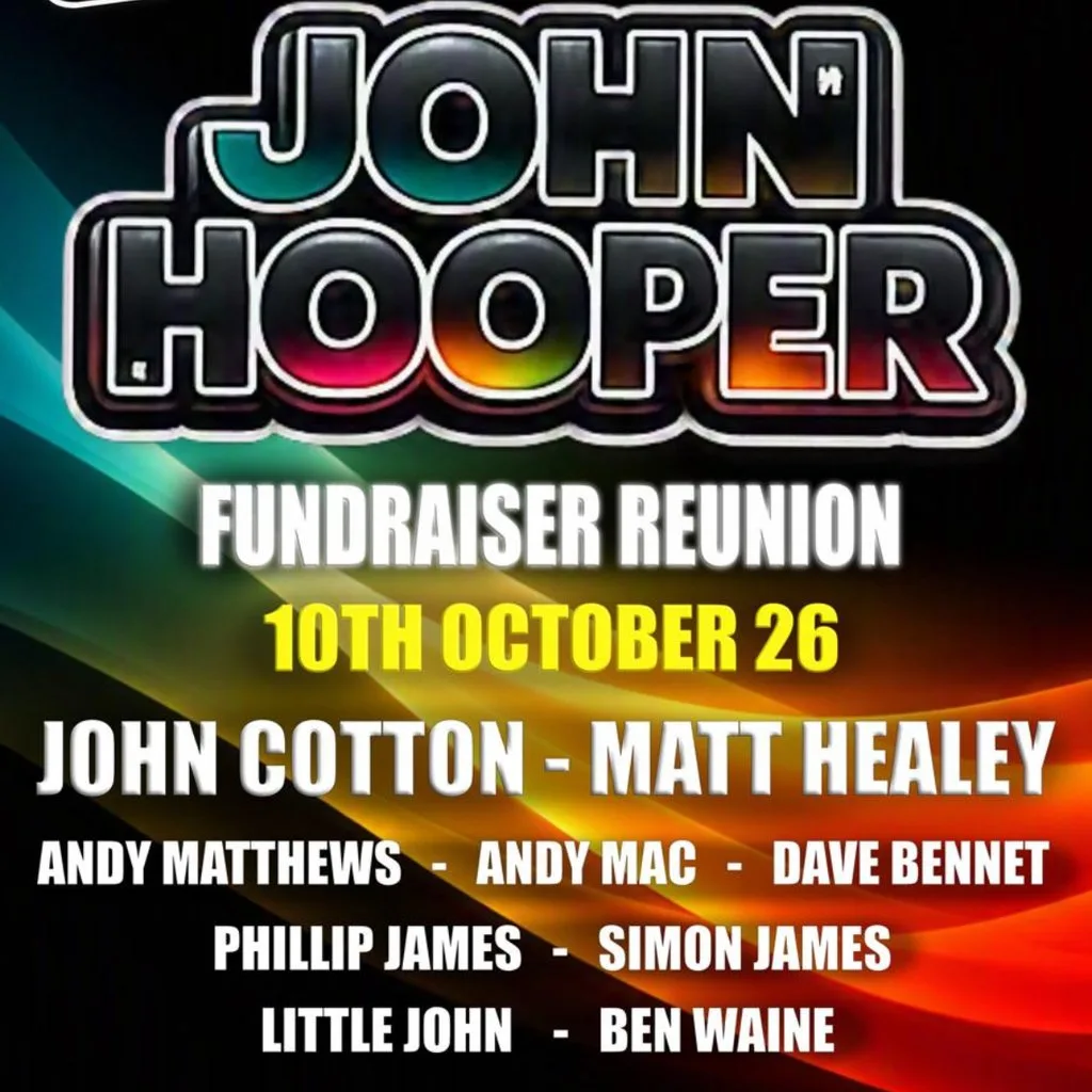 John Hoopers Charity Reunion at Gbar