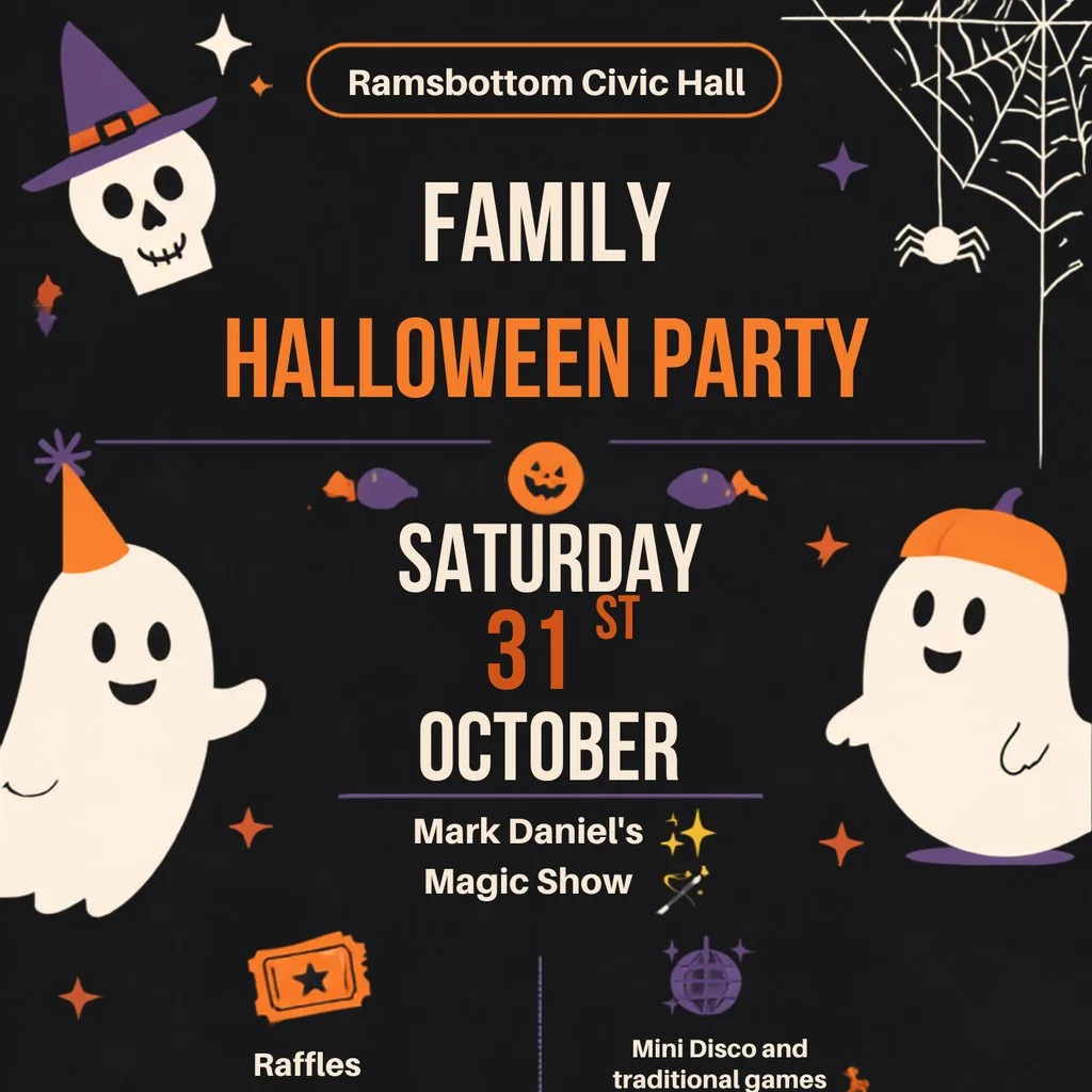 Family Halloween Disco at Ramsbottom Civic Hall