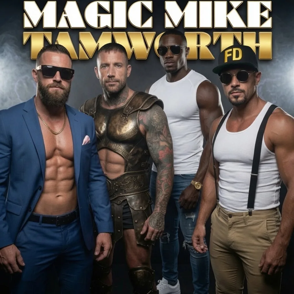 Magic Mike Tamworth with Jack Potter at Atic Tamworth