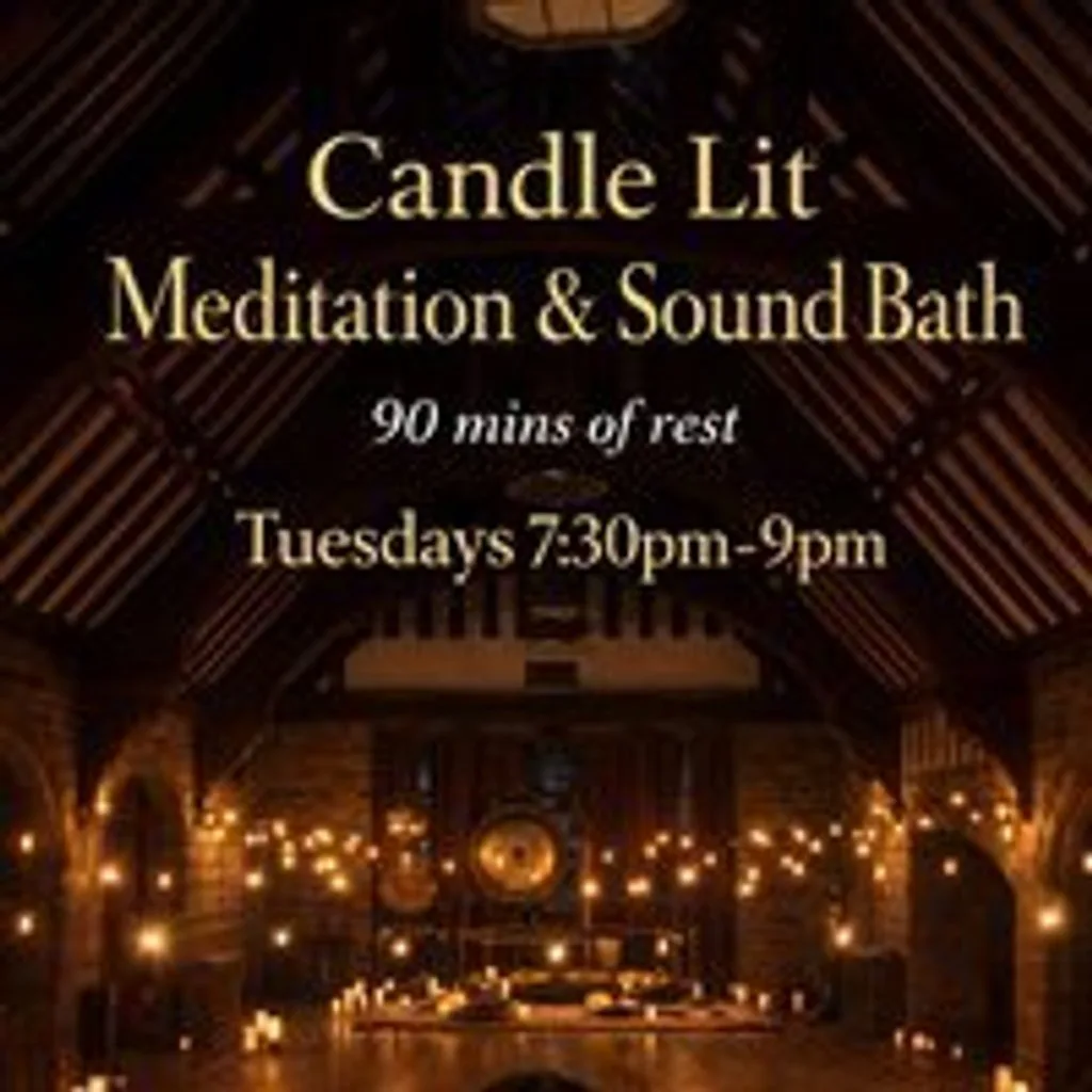 Candlelit new moon meditation & sound healing ceremony