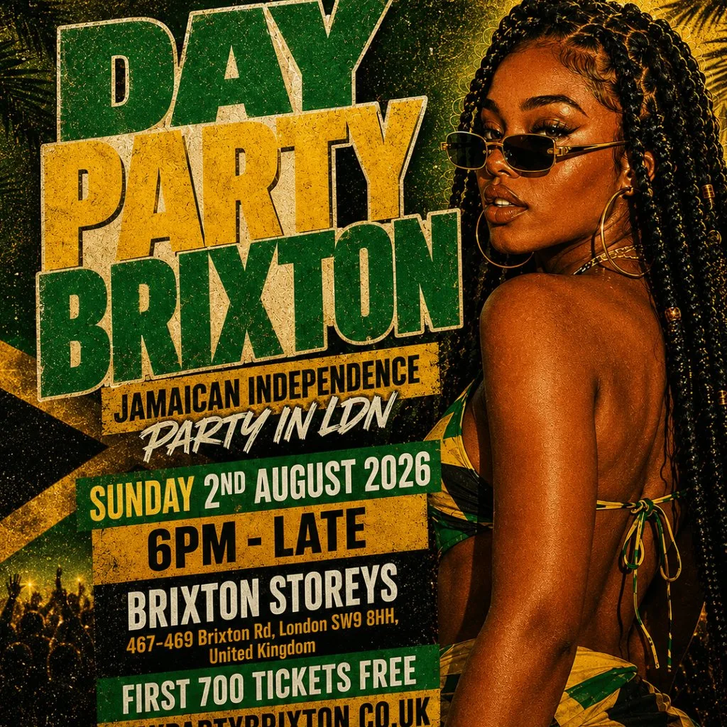 Day Party Brixton - Jamaica Independence Rooftop Dayparty