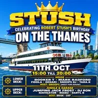 Stush on the Thames Boat party