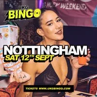 UKG Bingo Sat 12th Sep Nottingham at NG ONE