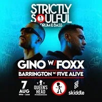 Strictly Soulful : GINO / FOXX / BARRINGTON / FIVE ALIVE at Queen's Head, Peterborough