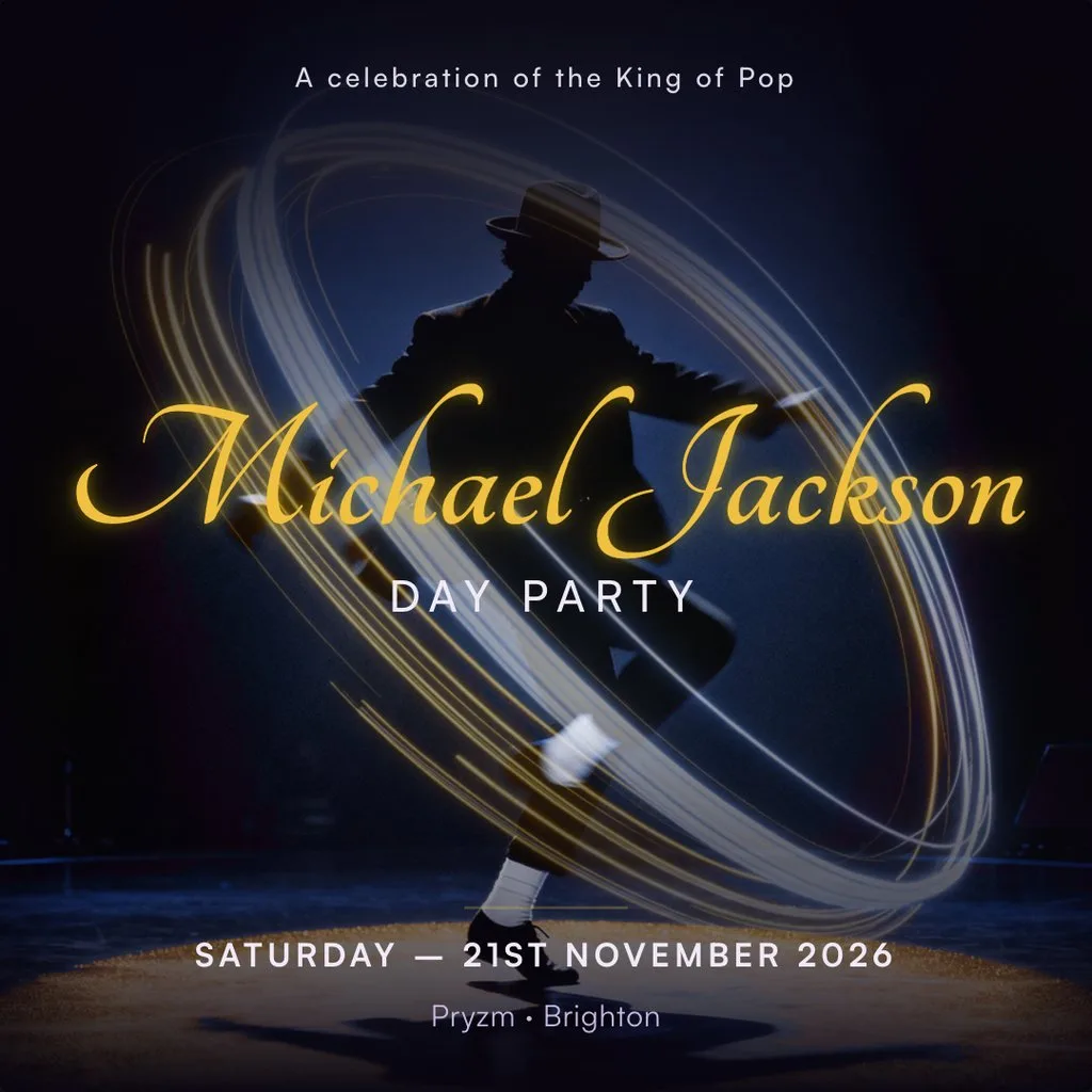 The Michael Jackson Day Party comes to Brighton at Pryzm Brighton
