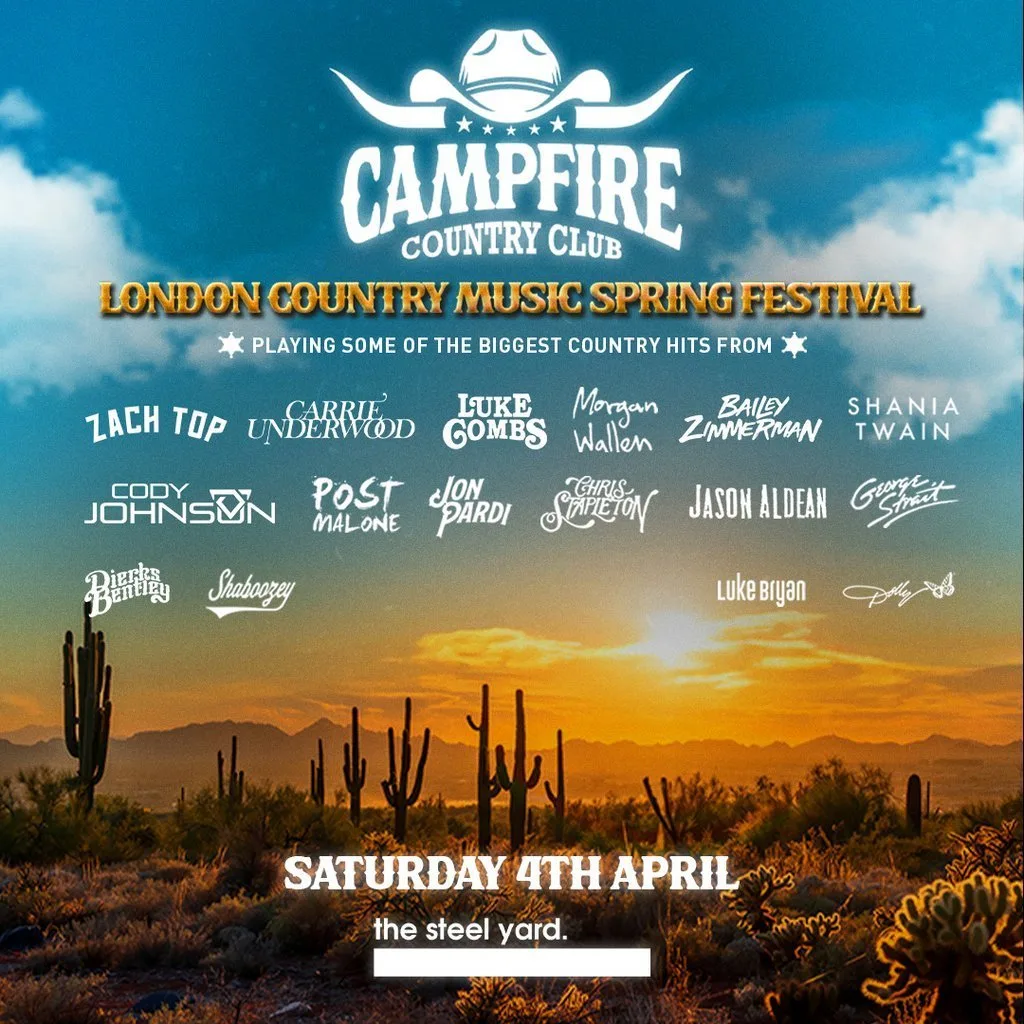 Campfire Country Club - London Country Music Spring Festival at The Steel Yard