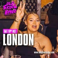 Old Skool Bingo Sat 10th October London at Duo Clapham