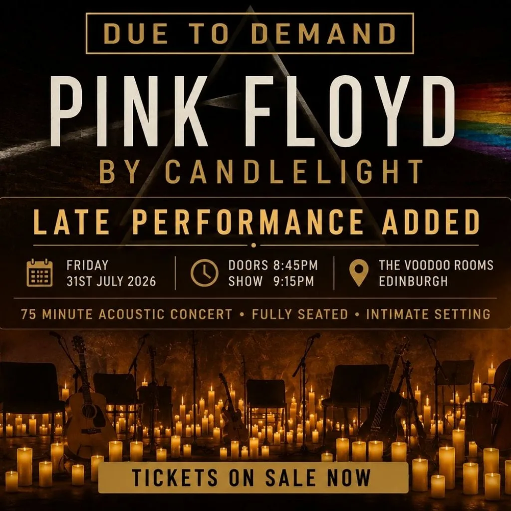 Pink Floyd by Candlelight - Late Performance at The Voodoo Rooms