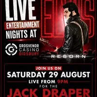 Elvis presley tribute night/ Jack Draper at Grosvenor Casino Didsbury