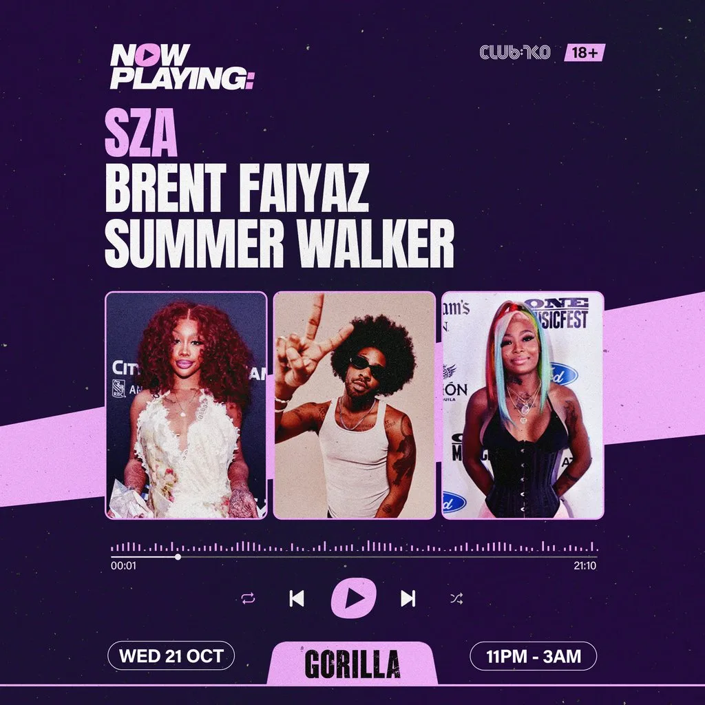 NOW PLAYING: SZA, Brent Faiyaz & Summer Walker