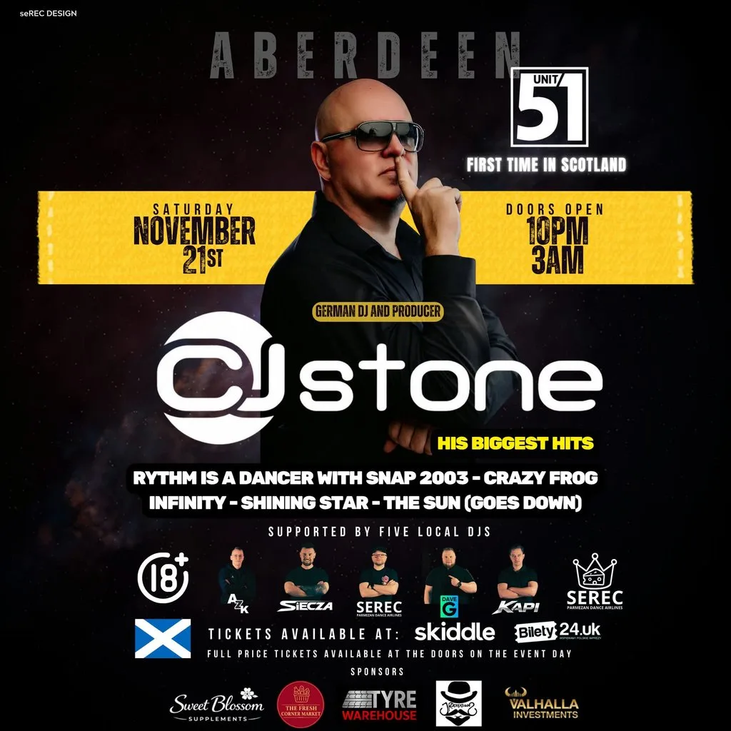 CJ Stone in Aberdeen at Unit 51