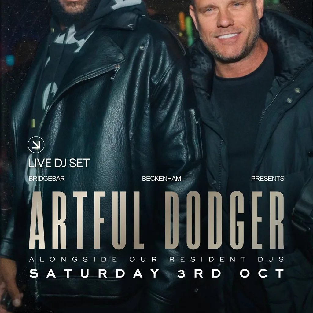 Artful Dodger + 80s vs 90s Night at Bridgebar