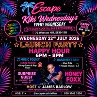 Kiki Wednesday's Launch Party at Escape Bar