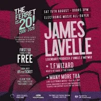 TFI20 Electronic All Dayer // James Lavelle + more at The Ferret