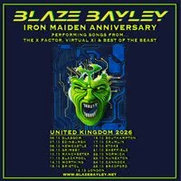 Blaze Bayley: Iron Maiden Anniversary Tour at The Factory Live