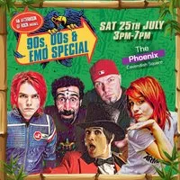 An Afternoon of Emo & 90s, 00s Rock Daytime Special (3pm-7pm) at The Phoenix