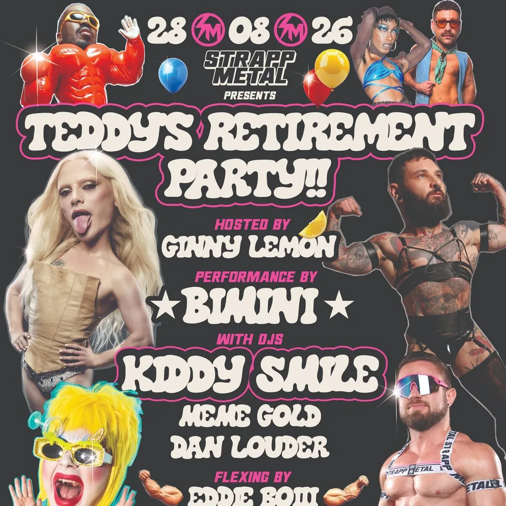 Strapp Metal Presents : Teddy's Retirement Party!! at Vada Vada