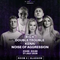 Hardpoint: BIG K - DOUBLE TROUBLE - KENAI - NOISE OF AGGRESSION at Room 2