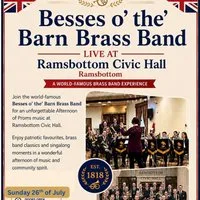 Besses o' the' Barn Brass Band at Ramsbottom Civic Hall