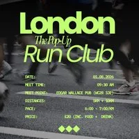 London Pop-Up Run Club at Edgar Wallace