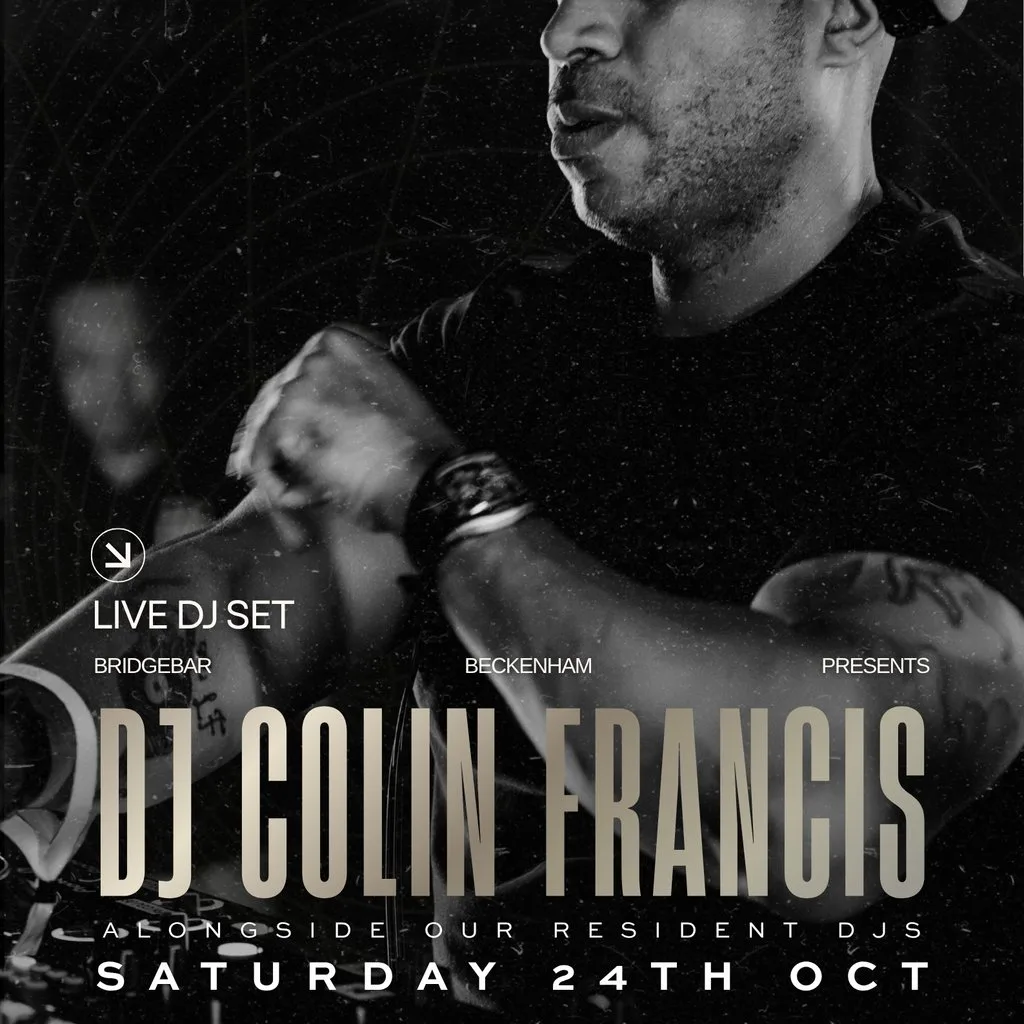 DJ Colin Francis at Bridgebar