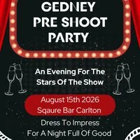 Gedney Pre Shoot Party Black Tie Event at Square Bar, Carlton