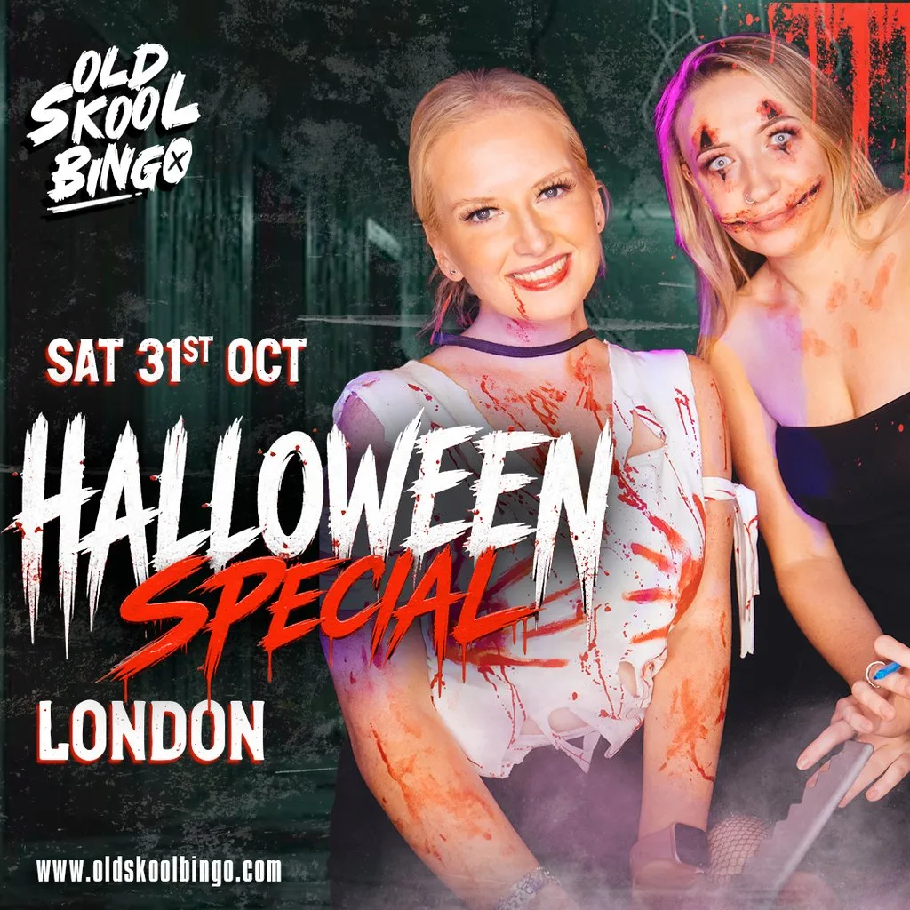 Old Skool Bingo Sat 31st October Halloween London at Duo Clapham