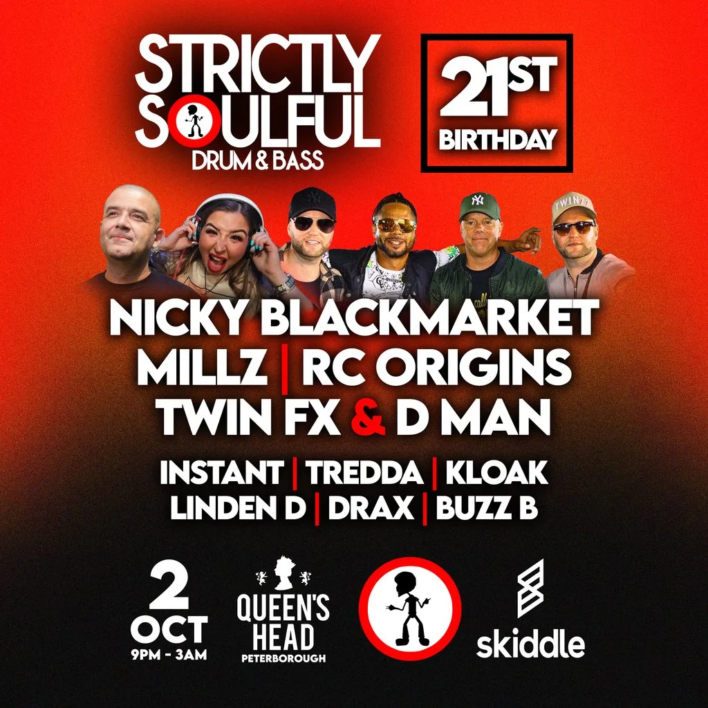 Striclty Soulful : Nicky Blackmarket / Millz / RC Origins at Queen's Head, Peterborough
