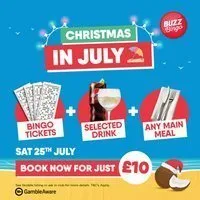 Xmas In July 25/07 - Buzz Bingo Burnley at Buzz Bingo Burnley